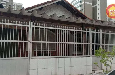 Casa com 3 quartos - lado praia - à venda, 70 m² por r$ 430.000 - mirim - praia grande/sp
