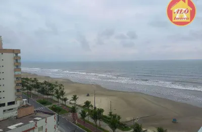 Apartamento vista mar com 2 quartos à venda por r$  - balneário flórida - praia grande/sp