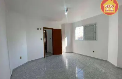 Apartamento com 1 dormitório para alugar, 50 m² por r$ 1.800,00/mês - aviação - praia grande/sp
