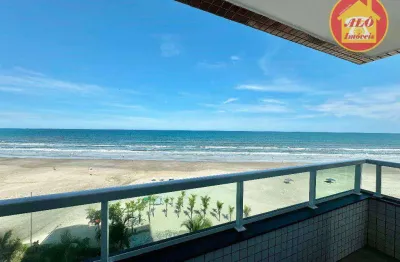 Apartamento vista mar com 2 quartos à venda, 87 m² por r$ 720.000 - jardim real - praia grande/sp