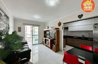 Apartamento com 2 quartos à venda, 85 m² por r$ 669.000 - caiçara - praia grande/sp