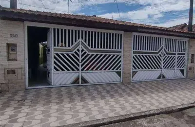 Casa geminada com 3 quartos à venda, 71 m² por r$ 430.000 - maracanã - praia grande/sp