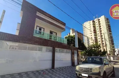Casa à venda, 58 m² por r$ 330.000,00 - aviação - praia grande/sp