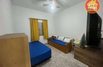 Kitnet com 1 quarto à venda, 20 m² por r$ 190.000 - canto do forte - praia grande/sp