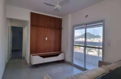 Apartamento com 1 quarto à venda, 54 m² por r$ 385.000 - vila guilhermina - praia grande/sp