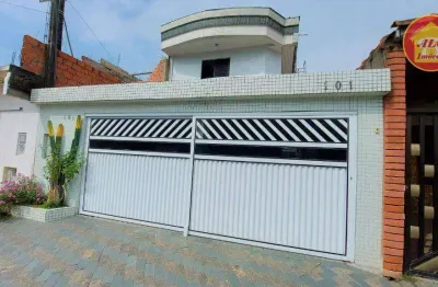Sobrado à venda, 183 m² por r$ 480.000,00 - mirim - praia grande/sp