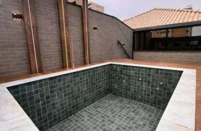 Sobrado com 4 dormitórios à venda, 160 m² por r$ 1.190.000 - vila guilhermina - praia grande/sp