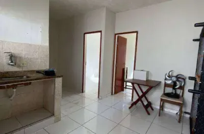 Apartamento com 2 dormitórios para alugar, 40 m² por r$ 1.200,00/mês - vila guilhermina - praia grande/sp