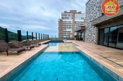 Apartamento lindo com 3 quartos à venda, 118 m² por r$ 1.755.000 - canto do forte - praia grande/sp