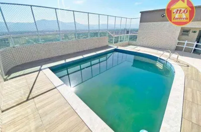 Apartamento com 2 quartos à venda, 83 m² por r$ 480.000 - ocian - praia grande/sp