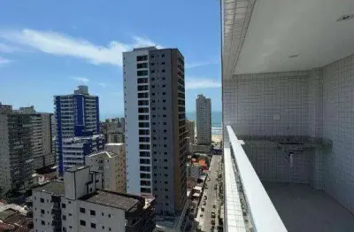 Apartamento com 1 quarto à venda, 59 m² por r$ 450.000 - aviação - praia grande/sp