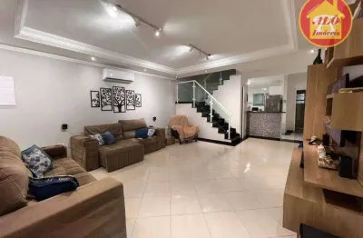 Sobrado com 3 quartos à venda por r$ 630.000 - balneário pires - praia grande/sp