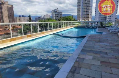 Apartamento com 3 quartos à venda, 124 m² por r$ 1.100.000 - aviação - praia grande/sp