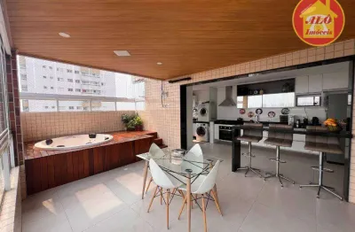 Apartamento com 3 quartos à venda, 130 m² por r$ 1.620.000 - vila guilhermina - praia grande/sp