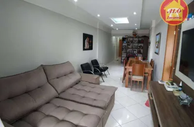 Apartamento com 3 quartos à venda, 116 m² por r$ 675.000 - vila guilhermina - praia grande/sp