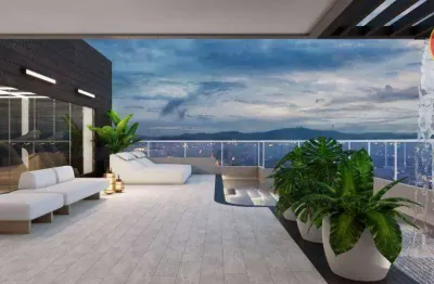Apartamento duplex com 2 dormitórios à venda, 97 m² por r$ 899.900 - canto do forte - praia grande/sp
