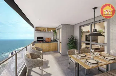 Apartamento com 2 quartos à venda, 68 m² por r$ 639.000 - vila guilhermina - praia grande/sp