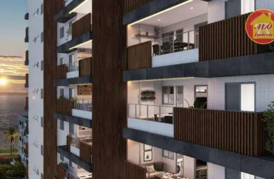 Apartamento com 2 quartos à venda, 68 m² por r$ 579.900 - vila guilhermina - praia grande/sp