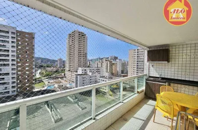 Apartamento com 2 quartos à venda, 84 m² por r$ 682.000 - canto do forte - praia grande/sp
