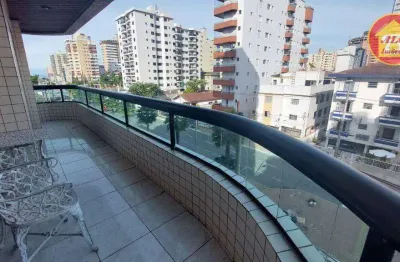 Apartamento com 2 dormitórios à venda, 80 m² por r$ 480.000,00 - vila guilhermina - praia grande/sp