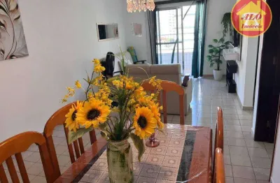 Apartamento com 1 dormitório à venda, 60 m² por r$ 325.000 - vila assunção - praia grande/sp