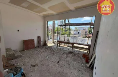 Sobrado com 3 quartos à venda, 89 m² por r$ 570.000 - vila guilhermina - praia grande/sp