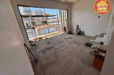Sobrado com 3 quartos à venda, 93 m² por r$ 570.000 - vila guilhermina - praia grande/sp