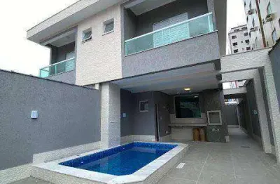 Sobrado com 3 quartos à venda, 151 m² por r$ 1.160.000 - tupi - praia grande/sp