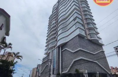 Apartamento com 2 quartos à venda, 77 m² por r$ 710.000 - vila guilhermina - praia grande/sp