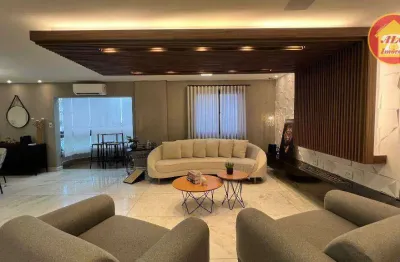 Cobertura à venda, 257 m² por r$ 2.900.000,00 - canto do forte - praia grande/sp