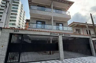 Sobrado com 3 dormitórios à venda, 50 m² por r$ 420.000,00 - aviação - praia grande/sp
