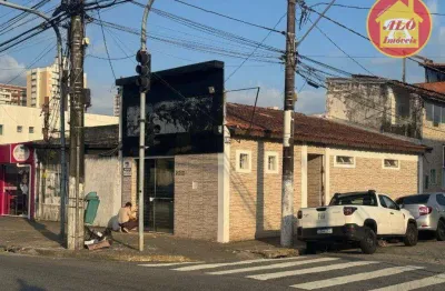 Loja para alugar, 115 m² por r$ 6.000,00/mês - vila guilhermina - praia grande/sp