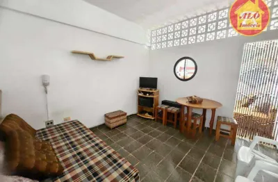 Kitnet com 1 quarto à venda, 32 m² por r$ 175.000 - nova mirim - praia grande/sp