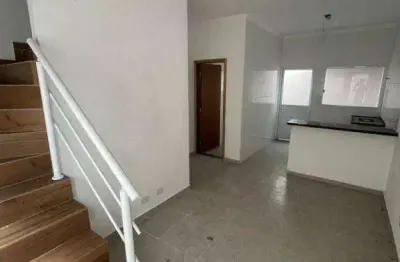 Sobrado com 2 dormitórios à venda, 53 m² por r$ 212.000,00 - balneário esmeralda - praia grande/sp