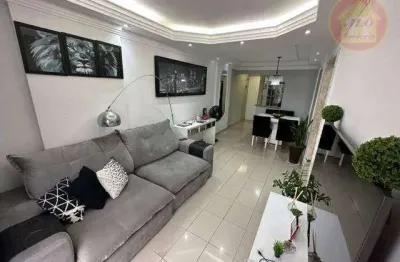 Apartamento com 2 quartos à venda, 62 m² por r$ 410.000 - vila guilhermina - praia grande/sp