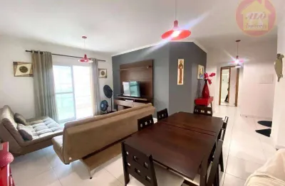 Apartamento com 3 quartos à venda, 163 m² por r$ 880.000 - tupi - praia grande/sp