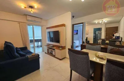 Apartamento com 1 quarto à venda, 56 m² por r$ 465.000 - canto do forte - praia grande/sp