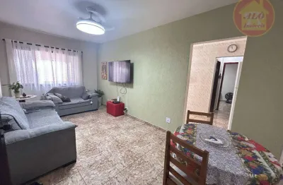 Apartamento com 1 quarto à venda, 55 m² por r$ 255.000 - vila guilhermina - praia grande/sp
