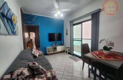 Apartamento com 1 quarto  à venda, 52 m² por r$ 280.000 - vila guilhermina - praia grande/sp