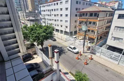 Kitnet com 1 quarto à venda, 33 m² por r$ 215.000 - canto do forte - praia grande/sp