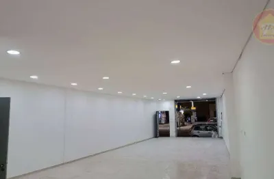 Loja para alugar, 110 m² por r$ 7.710,00/mês - boqueirão - praia grande/sp