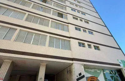 Kitnet com 1 dormitório à venda, 38 m² por r$ 230.000,00 - vila guilhermina - praia grande/sp