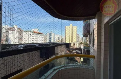 Apartamento com 1 dormitório à venda, 47 m² por r$ 250.000,00 - vila assunção - praia grande/sp
