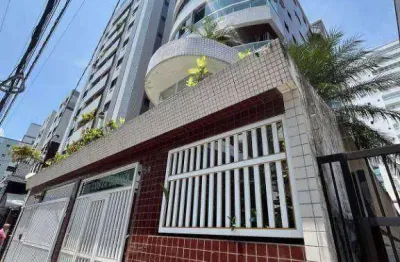 Apartamento com 2 quartos à venda, 80 m² por r$ 480.000 - vila guilhermina - praia grande/sp