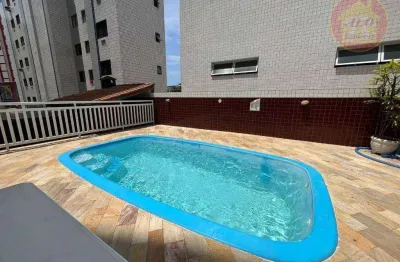 Apartamento com 2 quartos à venda, 80 m² por r$ 460.000 - vila guilhermina - praia grande/sp