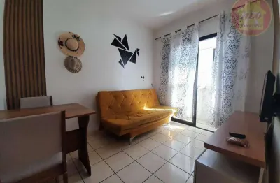 Apartamento com 1 quarto à venda, 42 m² por r$ 232.000 - vila guilhermina - praia grande/sp