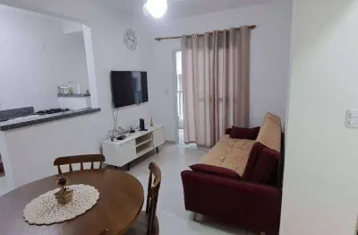 Apartamento com 1 quarto à venda, 44 m² por r$ 385.000 - canto do forte - praia grande/sp