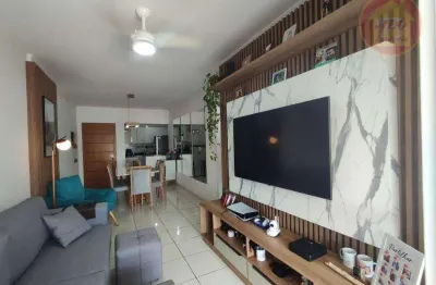 Apartamento com 2 quartos à venda, 82 m² por r$ 520.000 - tupi - praia grande/sp