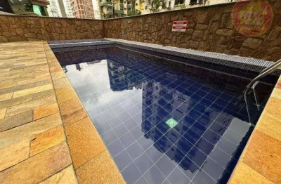 Apartamento com 2 dormitórios à venda, 86 m² por r$ 360.000 - tupi - praia grande/sp