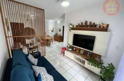Apartamento com 2 quartos à venda, 95 m² por r$ 480.000 - tupi - praia grande/sp